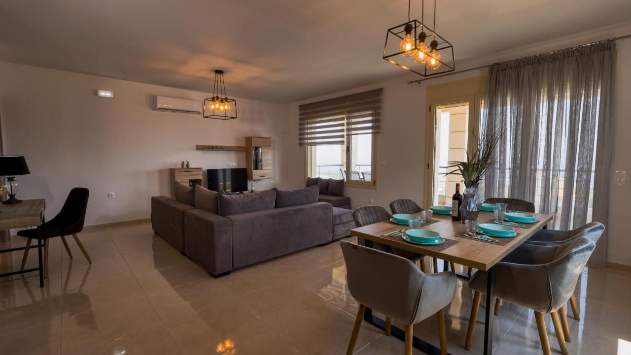 Azur Horizon Oceanview House Apartment Kokkini Hani Ngoại thất bức ảnh