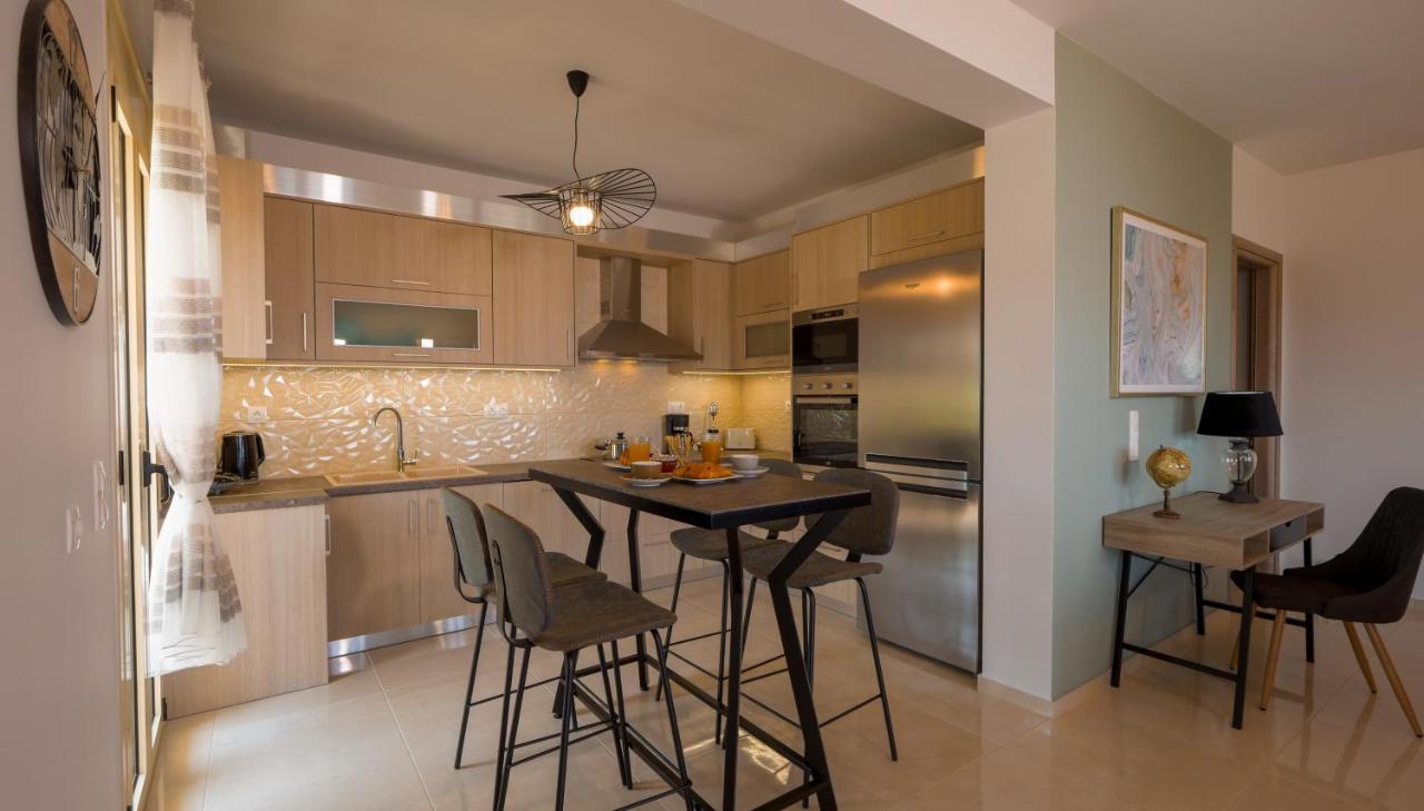 Azur Horizon Oceanview House Apartment Kokkini Hani Ngoại thất bức ảnh