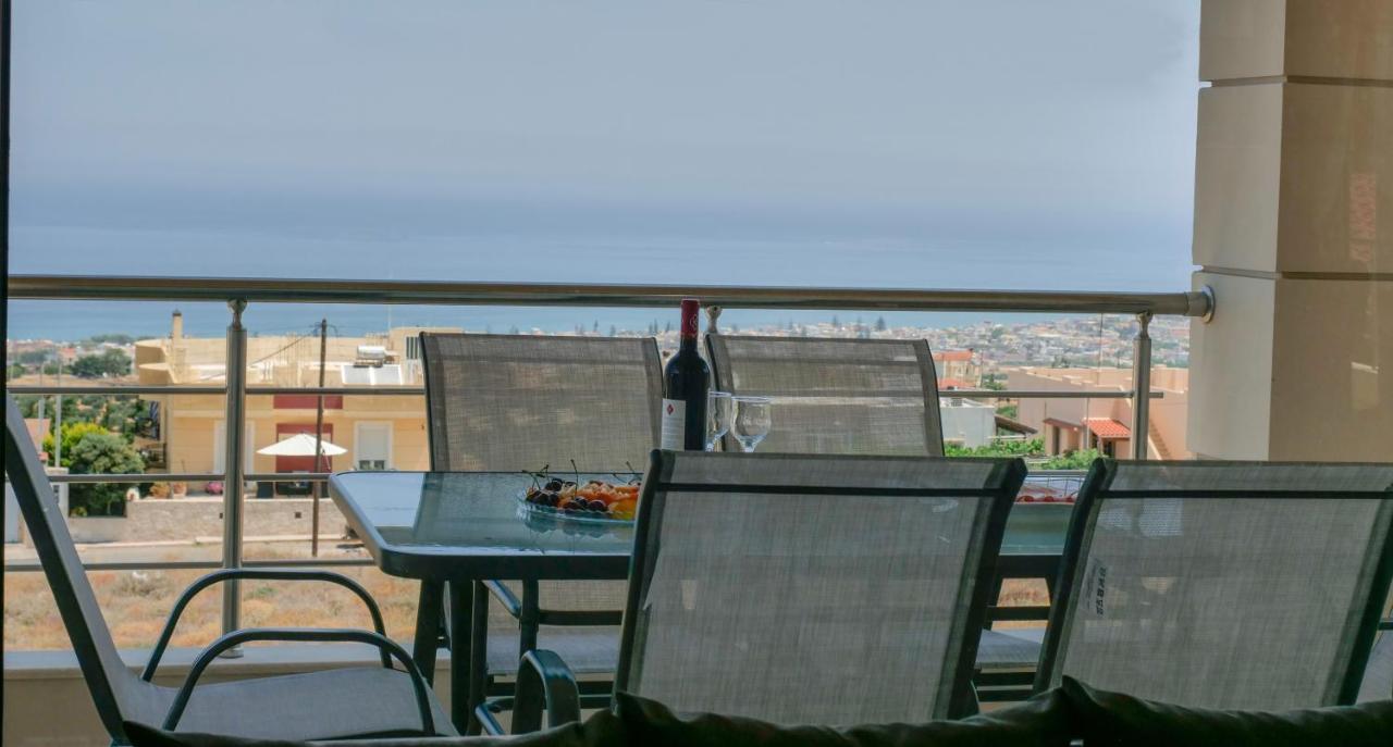 Azur Horizon Oceanview House Apartment Kokkini Hani Ngoại thất bức ảnh