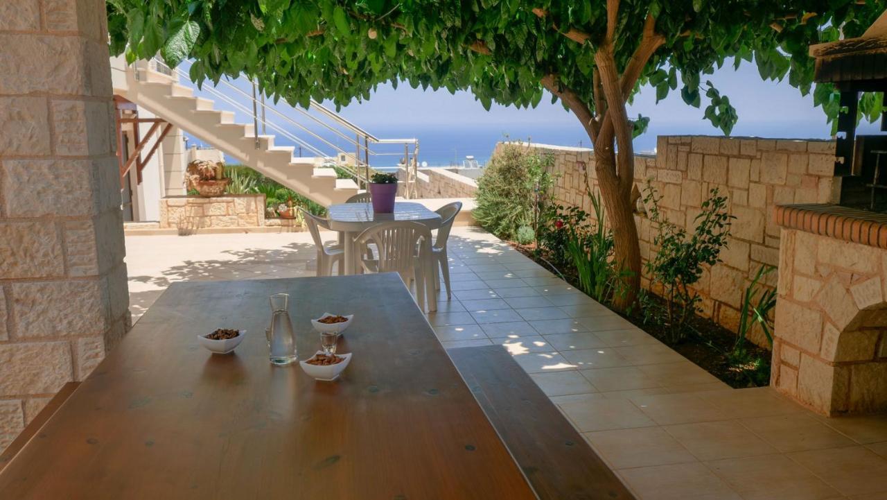 Azur Horizon Oceanview House Apartment Kokkini Hani Ngoại thất bức ảnh