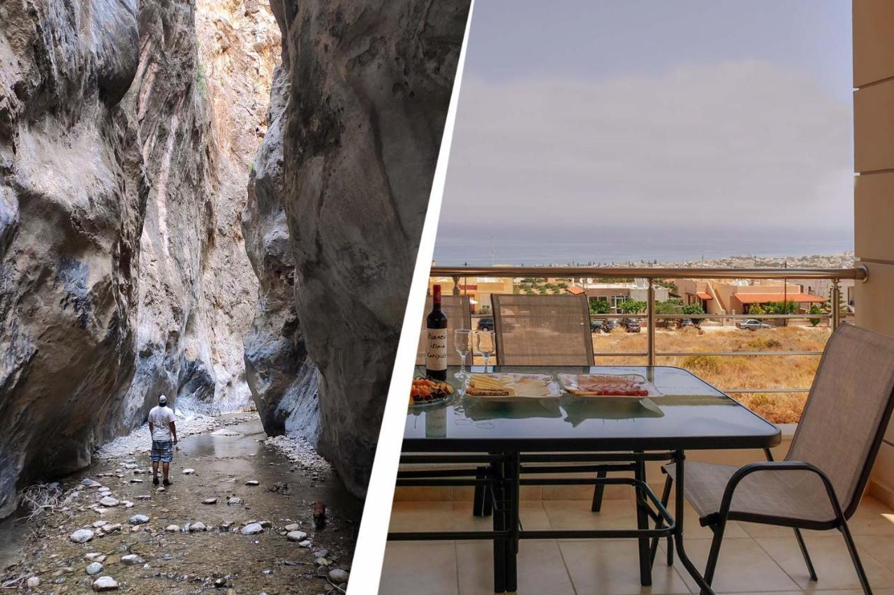 Azur Horizon Oceanview House Apartment Kokkini Hani Ngoại thất bức ảnh
